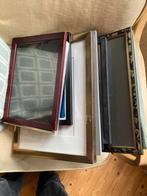 12 Fotolijsten/schilderijlijsten in diverse maten, Ophalen of Verzenden, Gebruikt, Overige materialen, Minder dan 50 cm