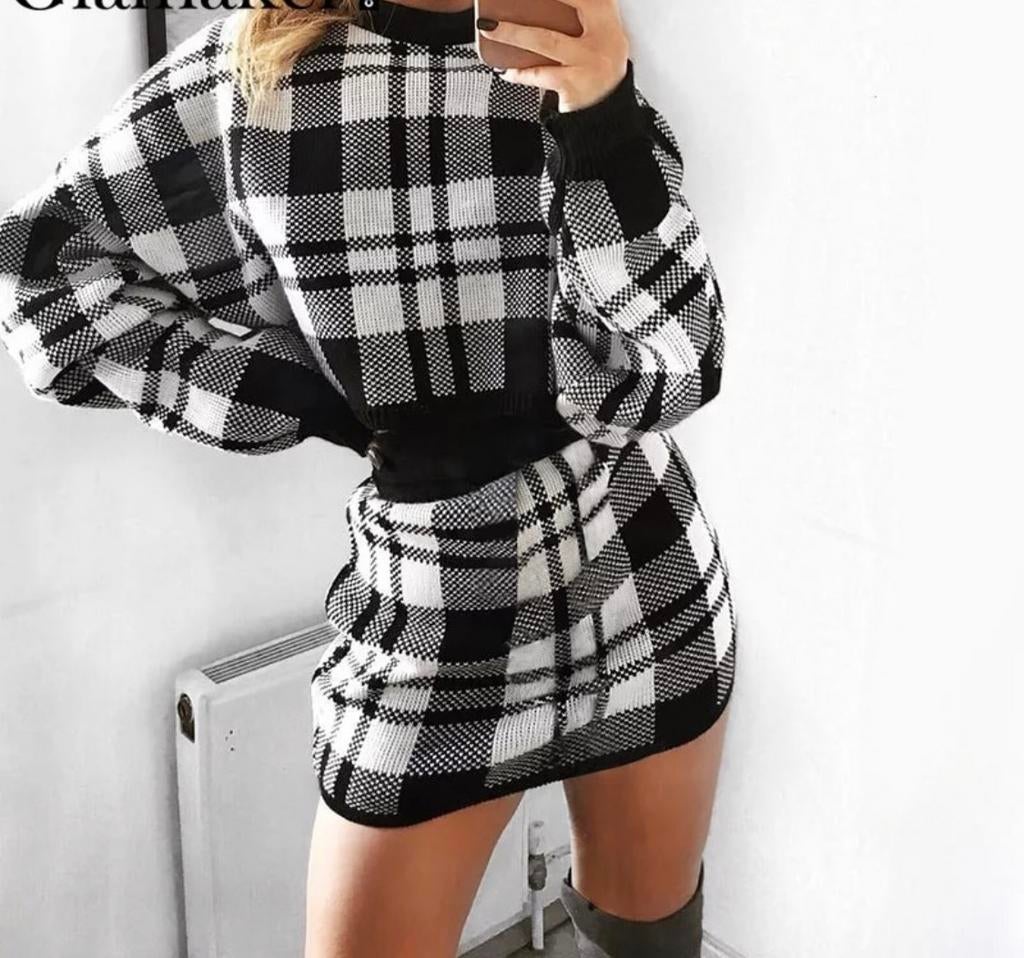 Two piece trui + rok winter setje nieuw, Kleding | Dames, Zwart, Nieuw, Ophalen of Verzenden, Maat 36 (S)