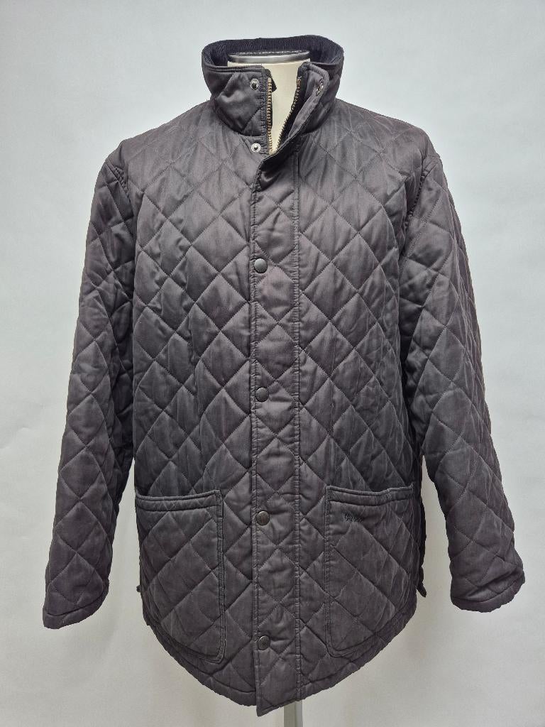 Barbour 'Hampton Quilt' jas, maat XL top!, Barbour, Zwart, Maat 56/58 (XL), Ophalen of Verzenden