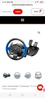 Thrustmaster T150 forcefeedback stuur, Ophalen of Verzenden, Zo goed als nieuw, Stuur of Pedalen, PlayStation 5