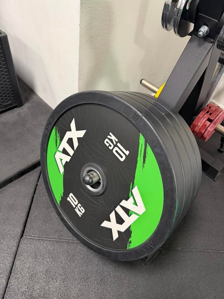 10 kg ATX Design Bumper Plate 50-BCU-CS-1000, Sport en Fitness, Fitnessmaterialen, Ophalen, Zo goed als nieuw, Overige typen