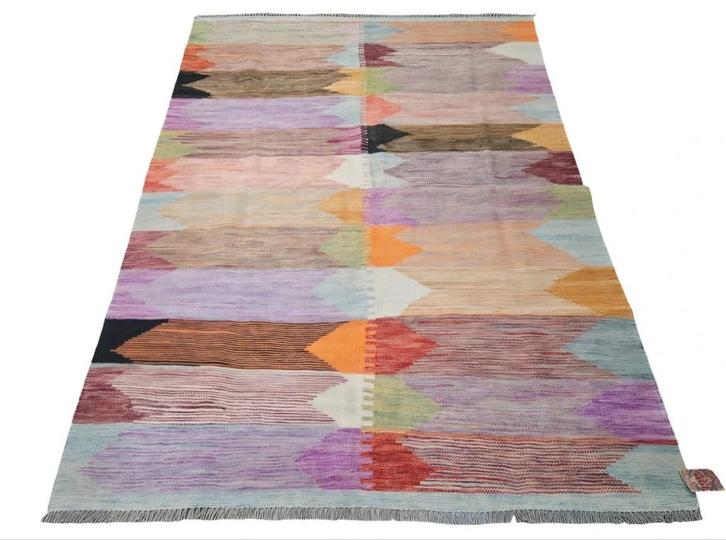 Handgemaakt oosters wol Kelim Modern Shandana 151x204cm NEW, Huis en Inrichting, Stoffering | Tapijten en Kleden, Nieuw, 150 tot 200 cm