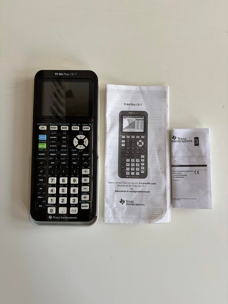 Grafische rekenmachine Texas Instruments TI-84 Plus CE-T, Diversen, Rekenmachines, Ophalen of Verzenden, Grafische rekenmachine