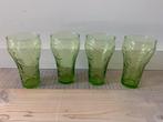 4x Coca Cola glazen, Ophalen of Verzenden, Zo goed als nieuw, Frisdrankglas