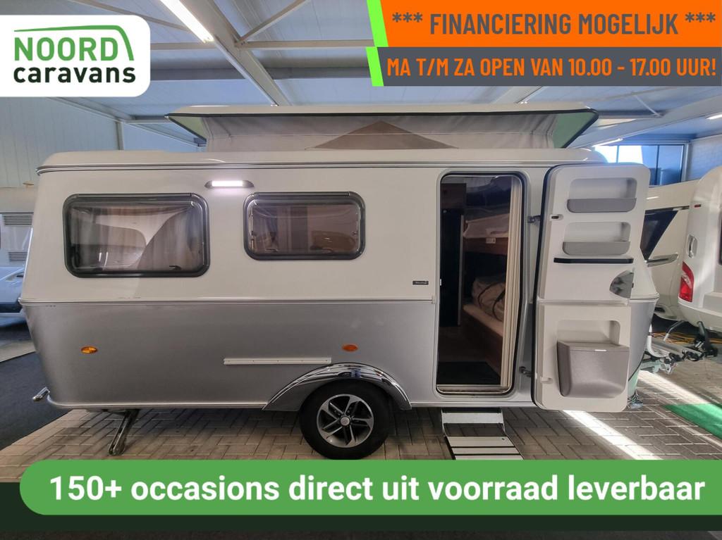 ERIBA TOURING 560 STAPELBED + HEFDAK + VOORTENT + AUTARK, Bedrijf, 5 tot 6 meter, Eriba, Hordeur