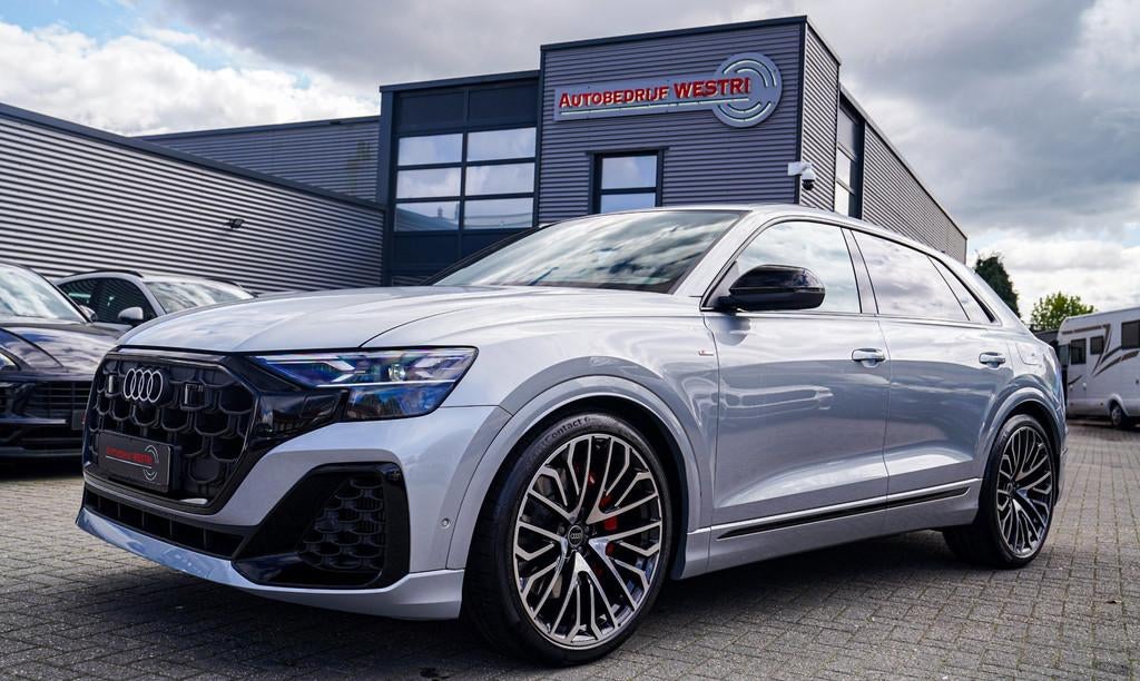 Audi Q8 60 TFSI e quattro Pro Line S Competition | 360/3D Ca, Auto's, Audi, Automaat, Gebruikt, Zwart, 2995 cc