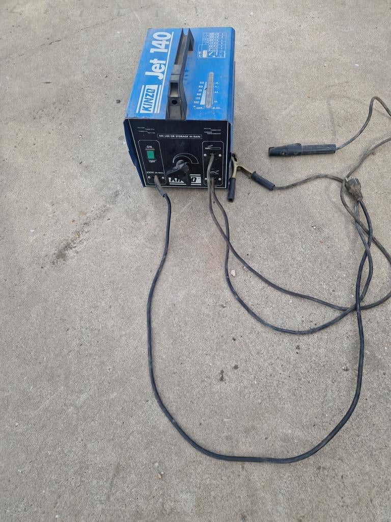 Kinzo Jet 140 lasapparaat, Ophalen, Gebruikt, Minder dan 150 ampère, Elektroden