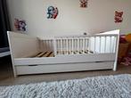 Peuterbed Petit Amélie met matras, lattenbodem en lade, Ophalen, Gebruikt, 70 tot 85 cm, 140 tot 160 cm