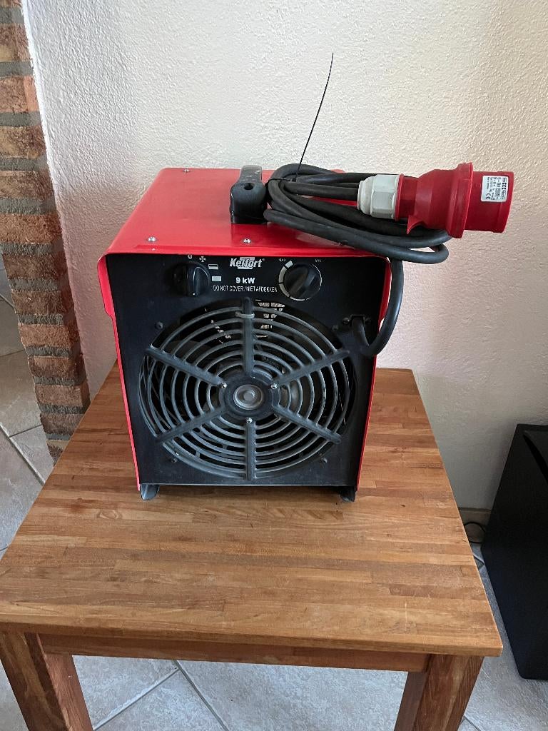 Kelfort KEL-SQ9000 heater , kachel op krachtstroom ! 9Kw., Ophalen, Gebruikt, Elektrisch, Vloer