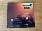 Opel Diplomat Admiral Kapitän brochure, Ophalen of Verzenden, Gelezen, Opel