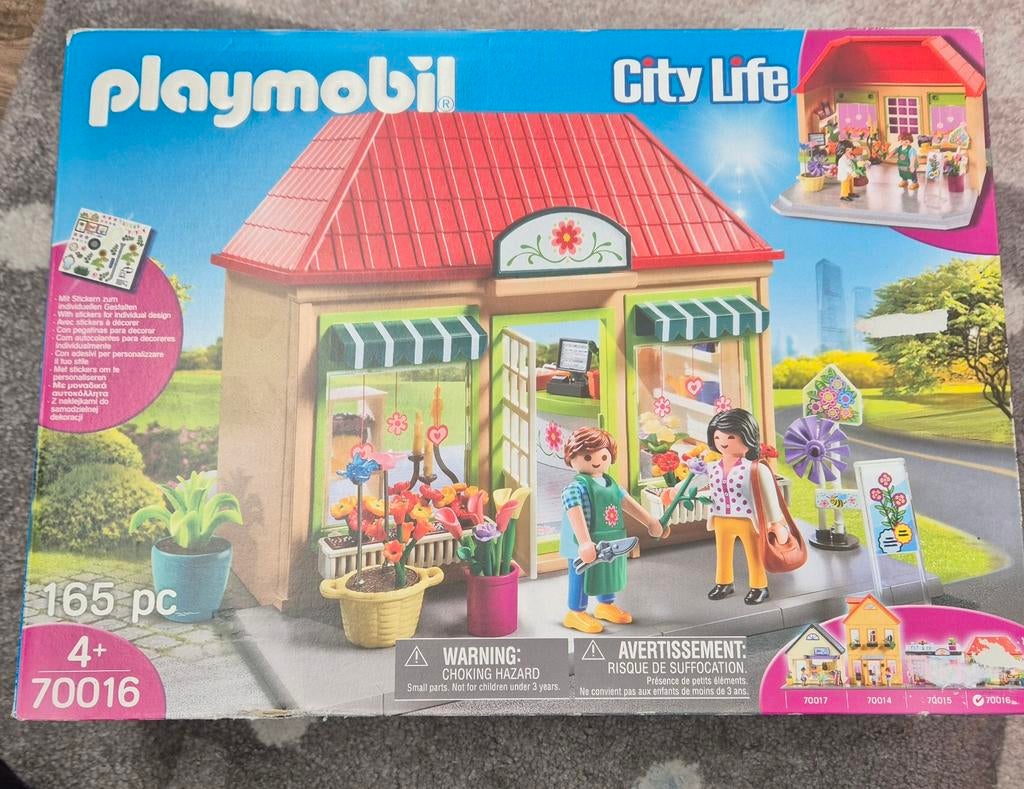 Complete bloemenwinkel van Playmobil, Ophalen, Zo goed als nieuw