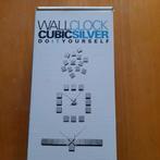 Kubus Wandklok, Ophalen of Verzenden, Nieuw