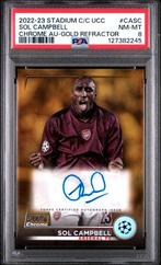 2023 Topps Chrome Sol Campbell Autograph /50 Arsenal Card, Ophalen of Verzenden, Nieuw, Buitenlandse clubs, Spelerskaart