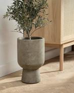 Bloempot SOLVI groen JYSK, Ophalen, Rond, Zo goed als nieuw, Aardewerk