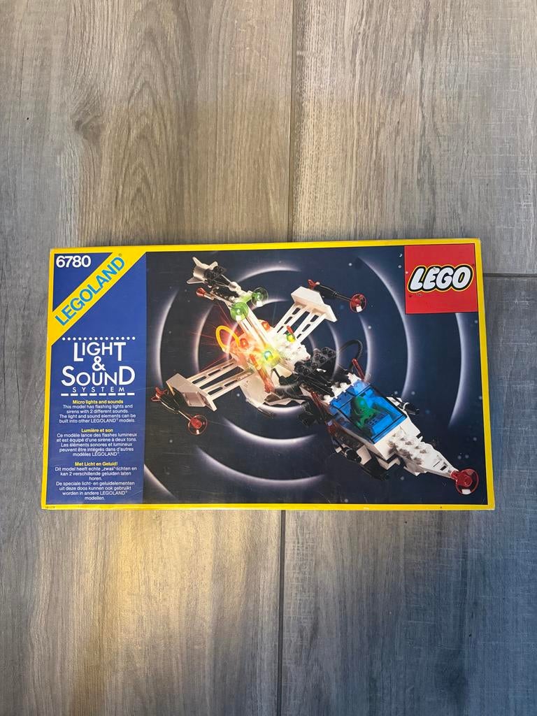 Lego Light & Sound System 6780 uit 1986, Gebruikt, Lego, Ophalen of Verzenden, Space