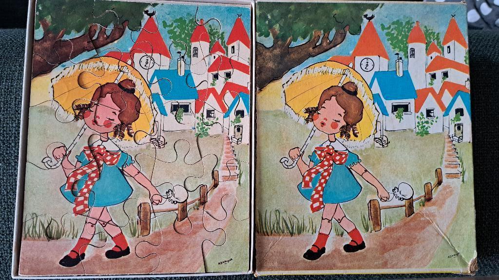 Wooden Jig Saw Puzzel - 20 stukjes, Gebruikt, 10 tot 50 stukjes, Ophalen of Verzenden, Van hout