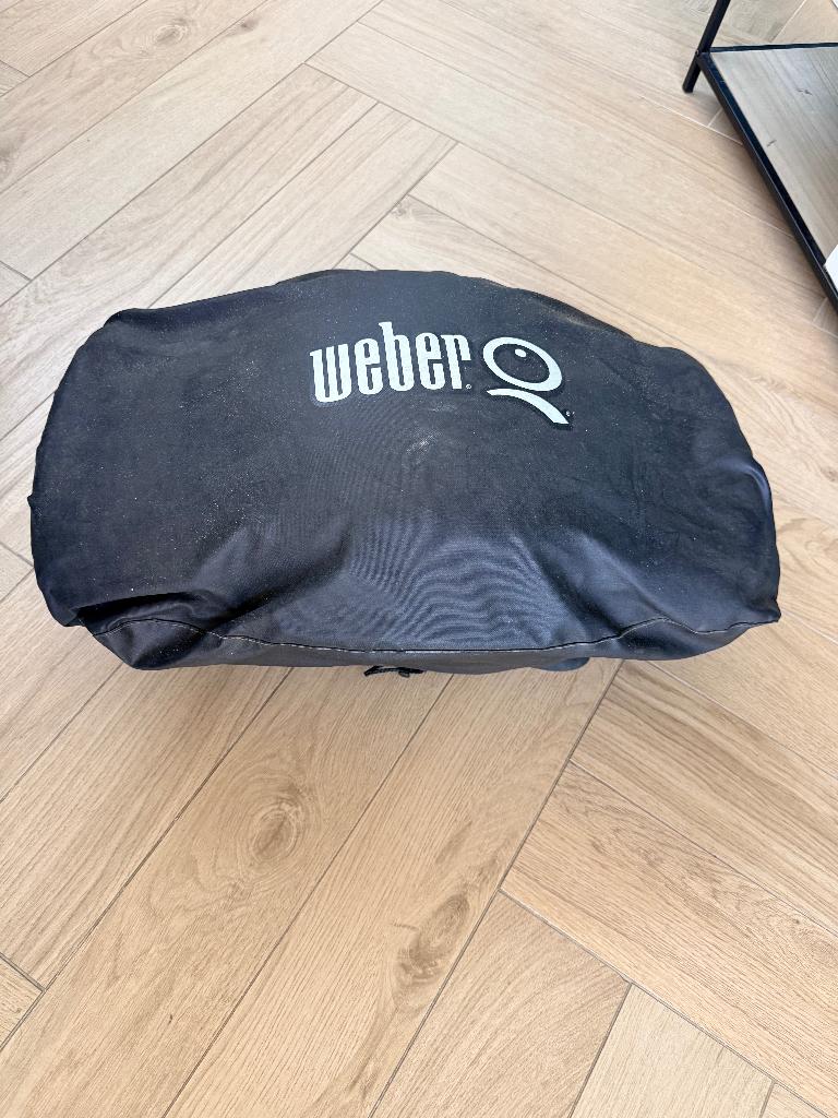 Weber Q1000 incl afdekhoes en plancha, Ophalen, Gebruikt, WEBER