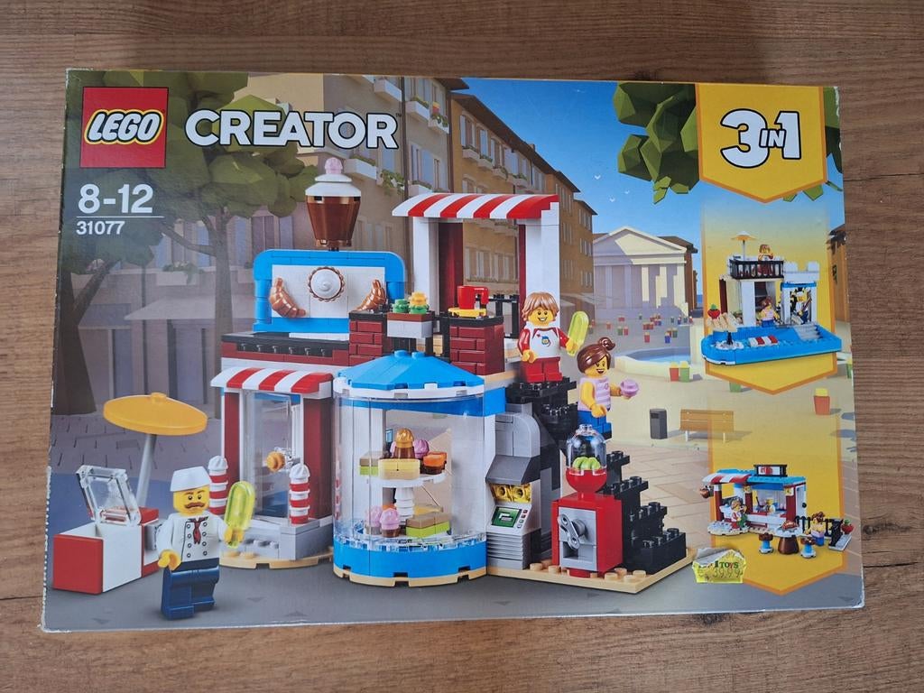 Lego Creator 31077 Modulaire Gebakswinkel 3-in-1, Ophalen of Verzenden, Nieuw, Complete set, Lego