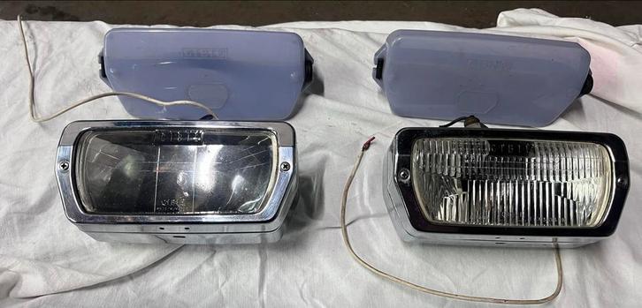 Cibie lampen - Klassieke verstralers met covers, Auto-onderdelen, Verlichting, Oldtimer onderdelen, Gebruikt, Ophalen of Verzenden