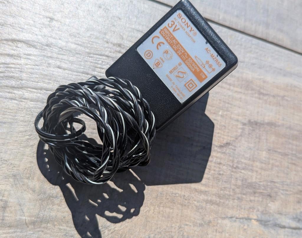 Sony AC-MZR55 AC Power Adapter voor Minidisc, Ophalen of Verzenden, Overige typen