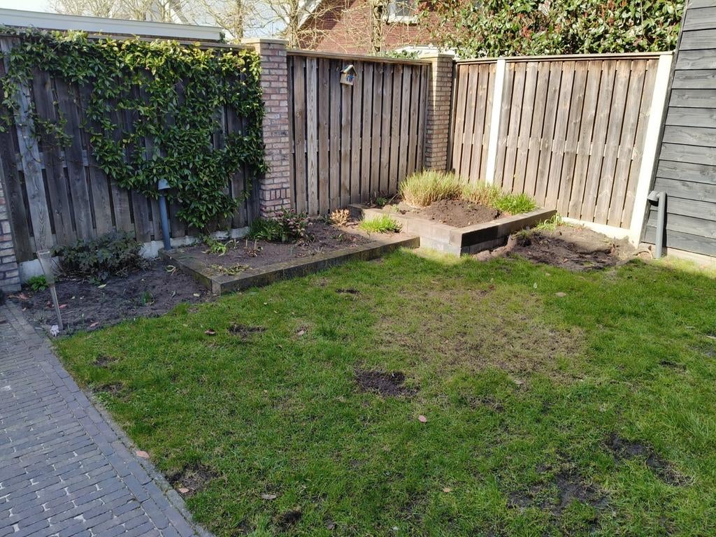 Antraciete beton bielzen, Tuin en Terras, Gebruikt, Biels, Ophalen of Verzenden, Minder dan 25 cm