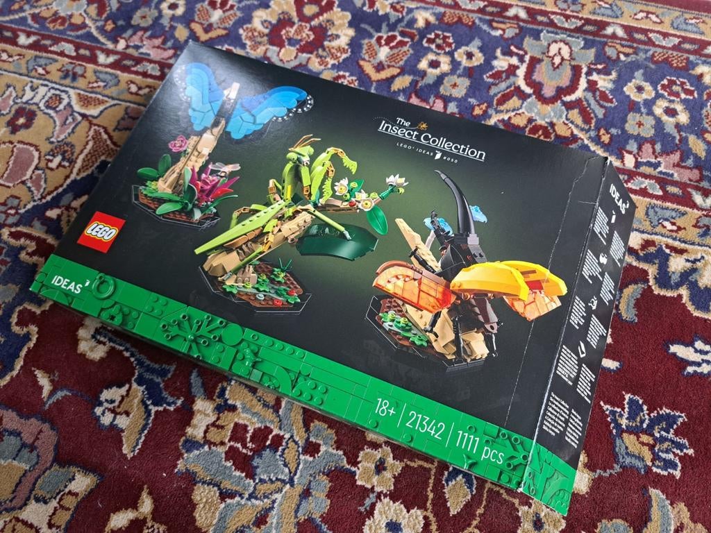 LEGO 21342 Ideas The Insect Collection, Ophalen, Zo goed als nieuw, Lego