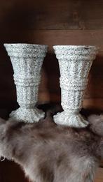 Gietijzeren tuinvazen., Antiek en Kunst, Ophalen of Verzenden