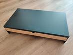 IKEA ELLOVEN monitorstandaard (Zwart/Bamboe), Ophalen, Zo goed als nieuw, 70 tot 120 cm