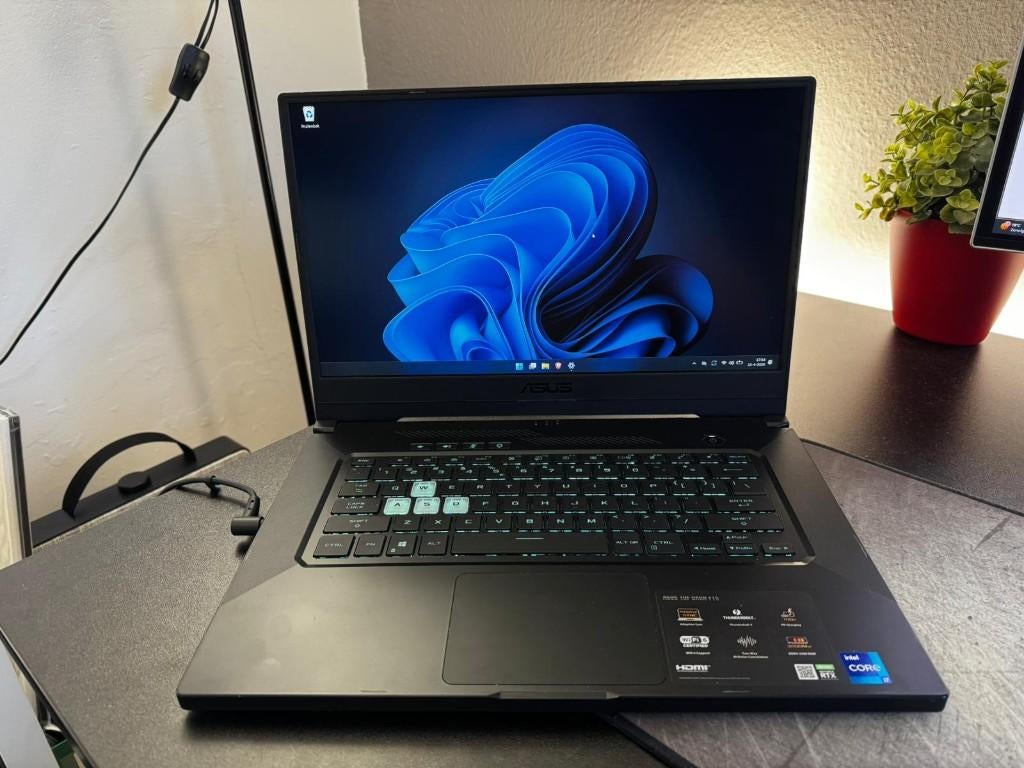 Asus Tuf Gaming Laptop - Intel i7 - 16GB RAM DDR4 - RTX3050, Computers en Software, Windows Laptops, Met videokaart, ASUS, Intel® Core™ i7 