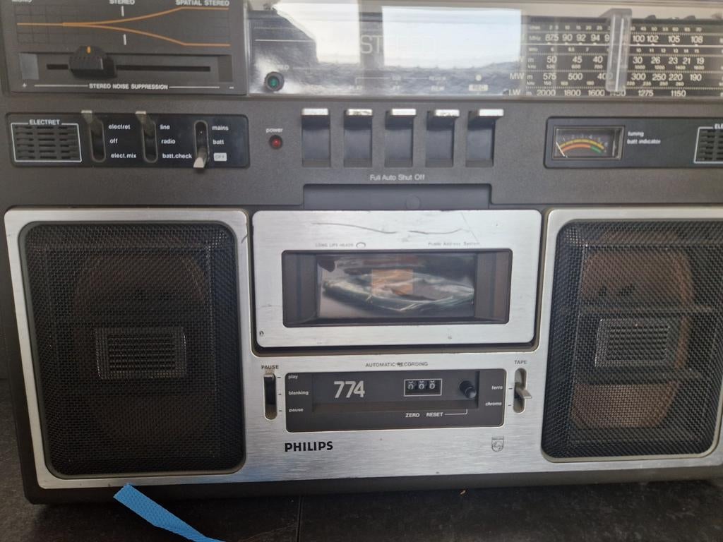 Philips 774 radio, Audio, Tv en Foto, Radio's, Ophalen, Gebruikt, Transistorradio