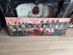 Ajax Legends Canvas - Iconische Voetbalhelden, Gebruikt, 50 tot 75 cm, 125 cm of meer, Ophalen of Verzenden