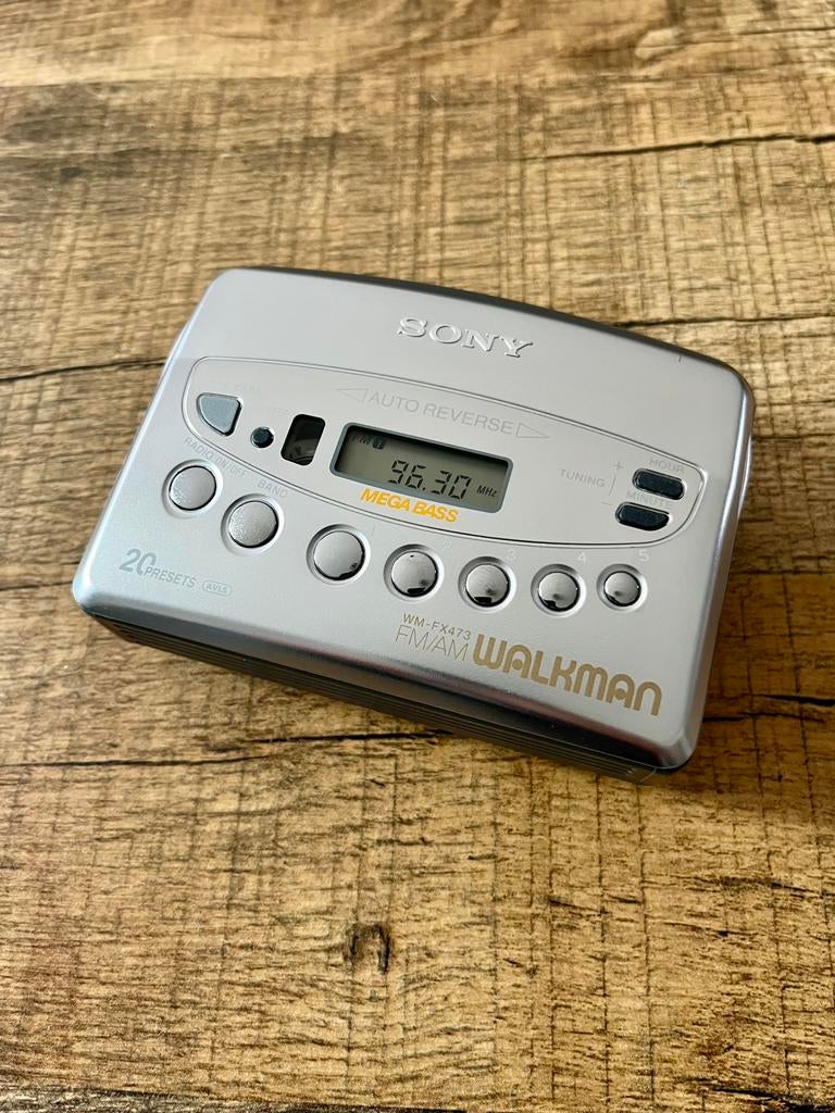 Walkman Sony WM-FX473, Ophalen of Verzenden, Walkman