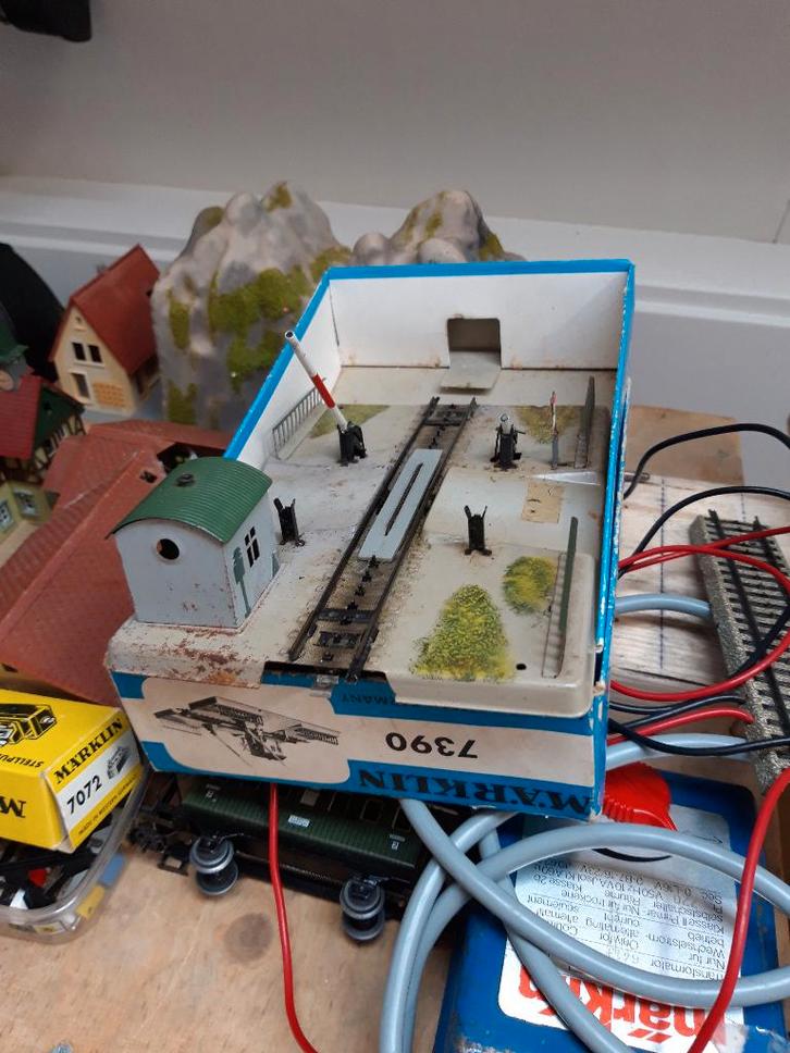 Zolderopruiming Marklin startset 2, Hobby en Vrije tijd, Modeltreinen | H0, Gebruikt, Treinset, Wisselstroom, Märklin, Analoog