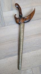Antieke Indonesische Kris Dolk met Prachtig Houten Handvat, Ophalen of Verzenden