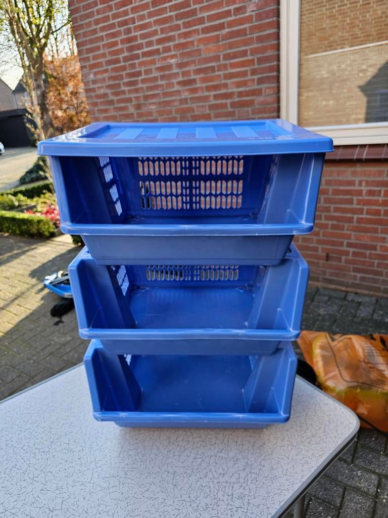 Stapelkratjes voor campingkast, Caravans en Kamperen, Ophalen, Gebruikt