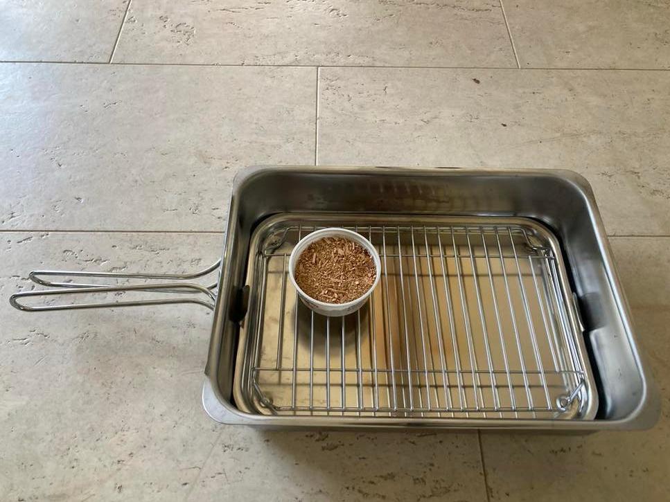 RVS Rookoven Camerons (groot), Minder dan 50 cm, Ophalen of Verzenden, Zo goed als nieuw, Minder dan 25 cm