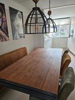 Complete industriele eetkamerset Eijerkamp, Ophalen, Gebruikt, Industrieel, 4 tot 6 stoelen