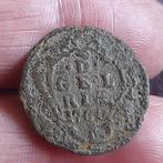 Bodemvondst Duit Gelderland Gelria 1761