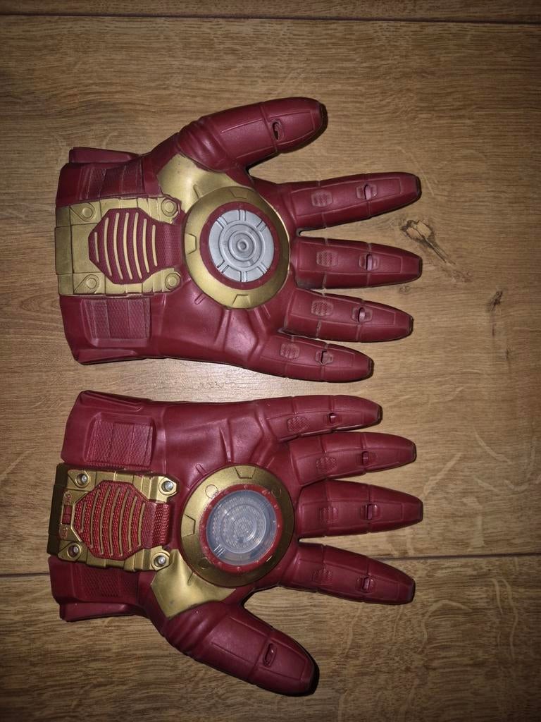 Iron Man handschoenen met geluid en licht, Ophalen of Verzenden, Jongen of Meisje