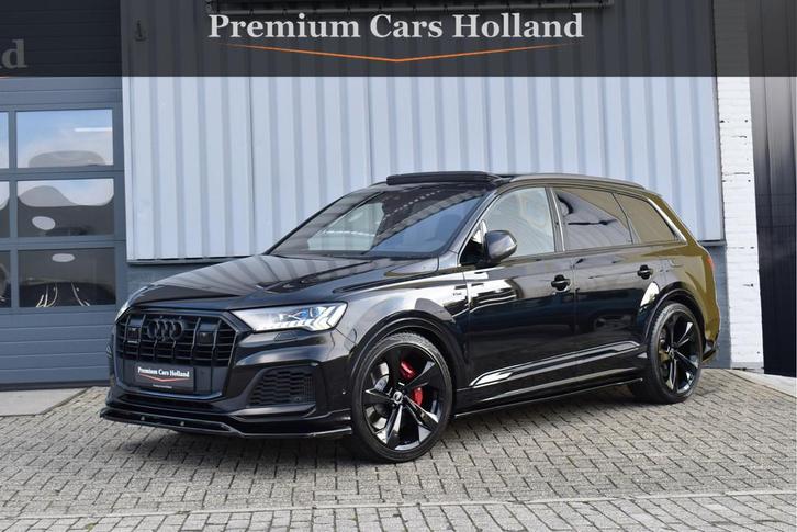 Audi Q7 60 TFSI e Quattro Competition RS-Stoel Soft Close Lu, Auto's, Audi, Bedrijf, Te koop, Q7, 360° camera, 4x4, ABS, Achteruitrijcamera