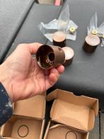 4x Hotbath design knoppen / kraanknoppen – messing / koper, Ophalen, ', ', '