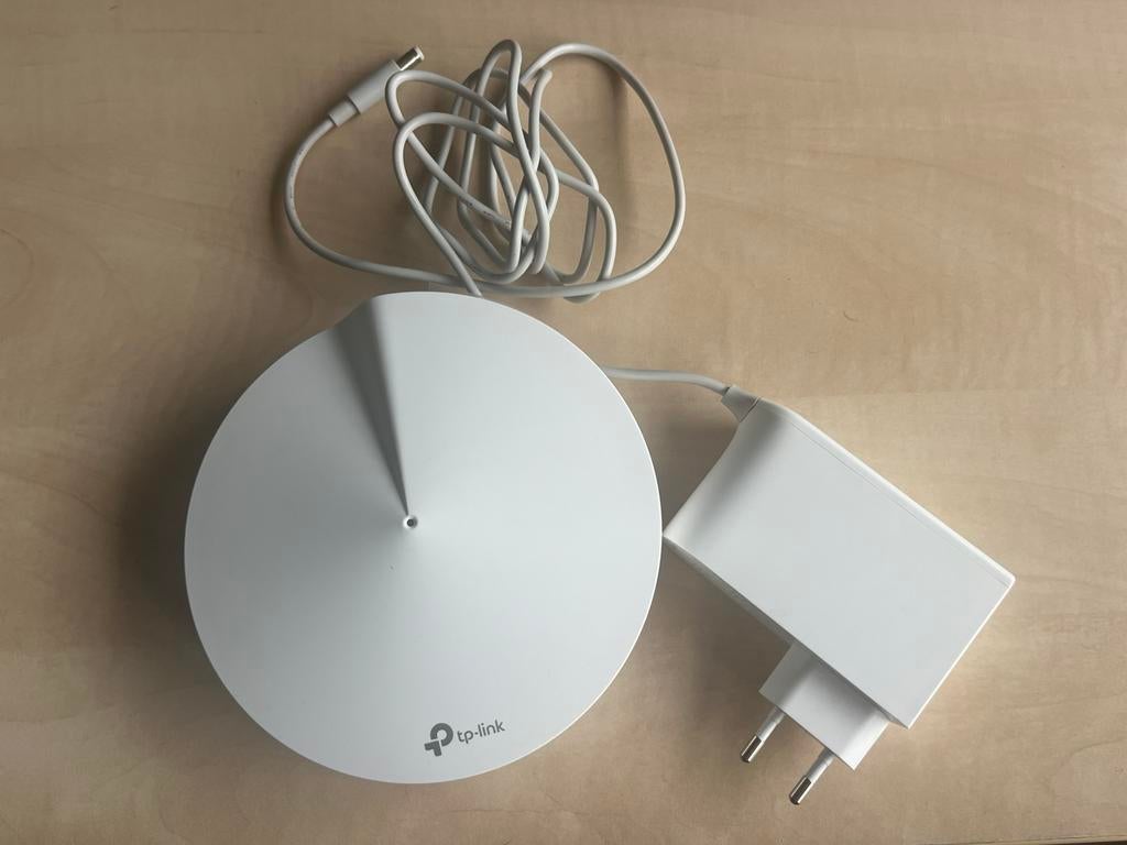 TP-Link Deco M9 Plus AC2200  Mesh Wi-Fi Systeem - Router, Computers en Software, Ophalen, Zo goed als nieuw