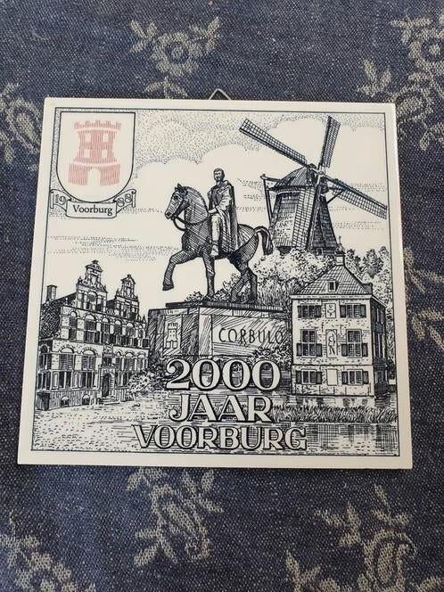 tegel 2000 jaar Voorburg 1988, Antiek en Kunst, Ophalen