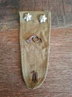 Ww2 wo2 Nederlandse knil indie officier embleem, Verzamelen, Ophalen of Verzenden, Nederland, Embleem of Badge