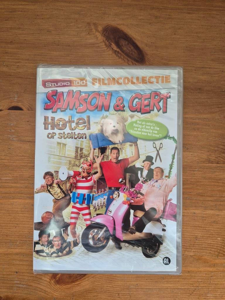 Samson en gert dvd hotel op stelten nieuw, Ophalen of Verzenden, Nieuw in verpakking, Overige genres