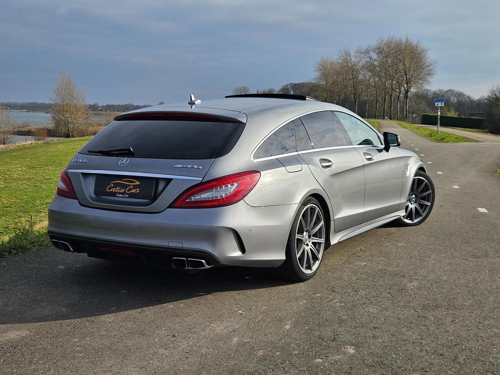 Mercedes-Benz CLS-klasse Shooting Brake AMG 63 S 4MATIC | Ca, Auto's, Automaat, 5461 cc, Gebruikt, Verwarming stoelen achter