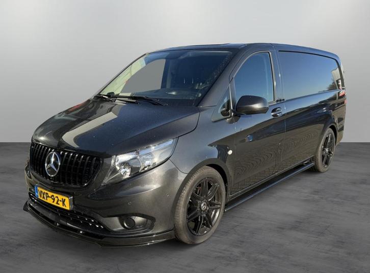Mercedes-Benz Vito Lang | 3 Pers. | Clima | Cruise | Trekhaa, Auto's, Bestelauto's, Bedrijf, Te koop, ABS, Airbags, Airconditioning