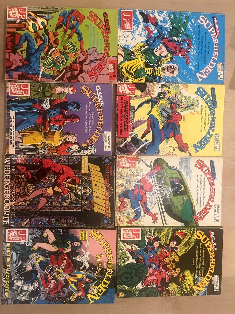Marvel Superhelden Omnibus Collectie - 13 delen, Boeken, Complete serie of reeks, Ophalen of Verzenden, Gelezen, Amerika