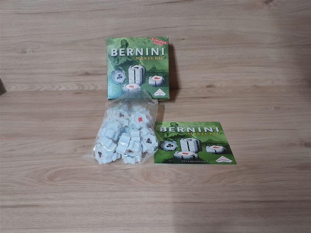 Bernini mysterie - s3170, Hobby en Vrije tijd, Gezelschapsspellen | Bordspellen, Zo goed als nieuw, Ophalen of Verzenden