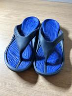 Crocs Teenslippers Blauw Maat 38/39, Kleding | Dames, Ophalen of Verzenden, Zo goed als nieuw, Blauw